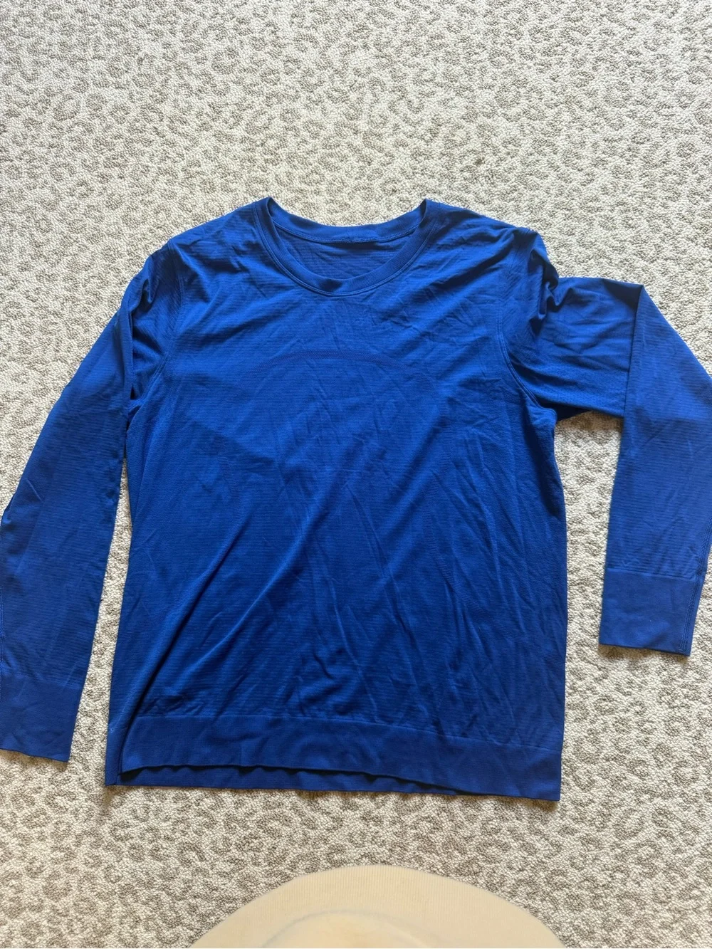 Lululemon Swiftly Tech Long Sleeve 2.0 in a royal blue
